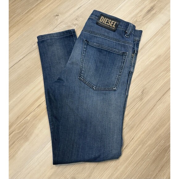 DIESEL Men’s 29 D-REEFT-T Jogg Jeans Stretch Skinny Dark Wash 29x28 - Picture 7 of 16